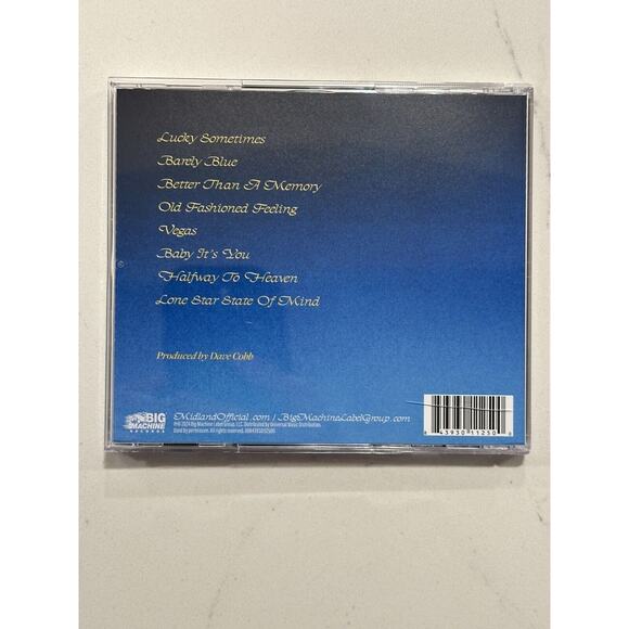 MIDLAND SIGNED AUTOGRAPHED BARELY BLUE CD 2024 BRAND NEW #1 - Picture 10 of 11